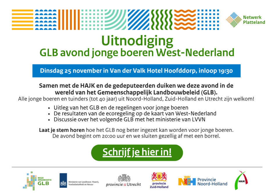 GLB-avond uitnodiging